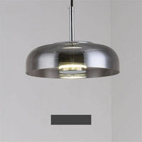 Suspension LED Luxe en Verre | Marco Lucetti Gris