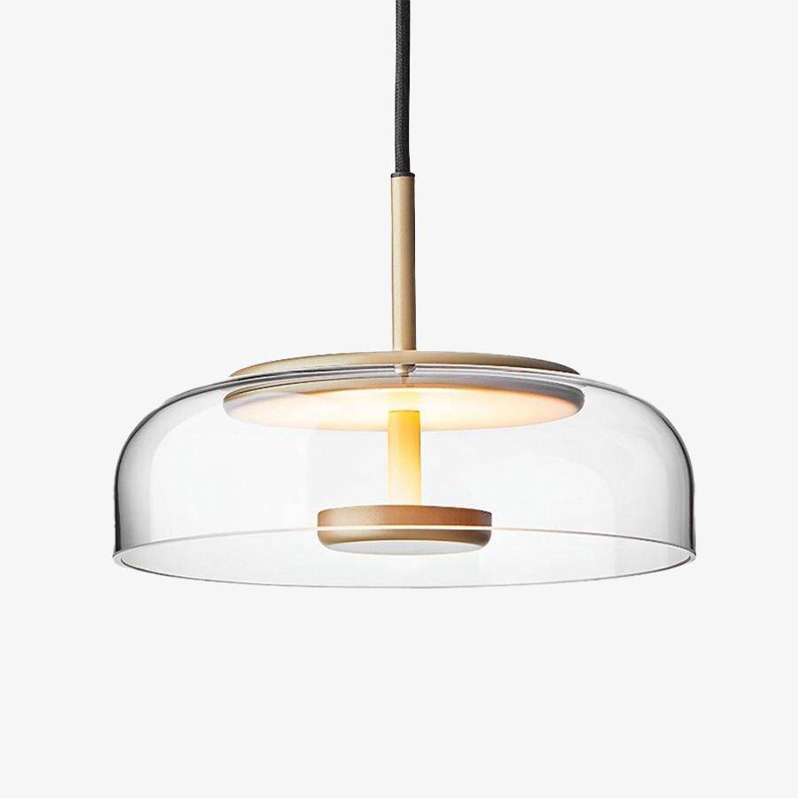 Suspension LED Luxe en Verre | Marco Lucetti Transparent