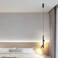 Suspension LED Luxe Longue Ligne Moderne et Minimaliste | Marco Lucetti