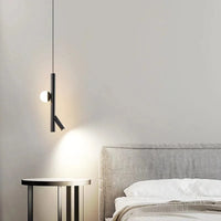 Suspension LED Luxe Longue Ligne Moderne et Minimaliste | Marco Lucetti