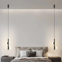 Suspension LED Luxe Longue Ligne Moderne et Minimaliste | Marco Lucetti