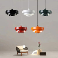 Suspension LED Macaron Impact en Acier au Carbone Aluminium Illumination | Marco Lucetti