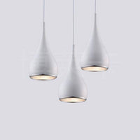 Suspension LED Mainstream | Marco Lucetti 3 blanc - Base ronde