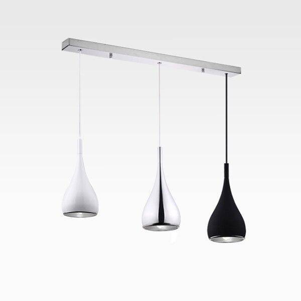 Suspension LED Mainstream | Marco Lucetti 3 couleurs - Base rectangle