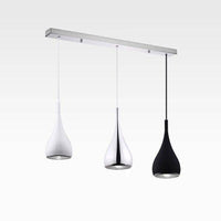 Suspension LED Mainstream | Marco Lucetti 3 couleurs - Base rectangle