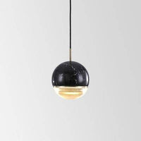 Suspension LED Marbellaron. | Marco Lucetti Noir / 11cm / Froide
