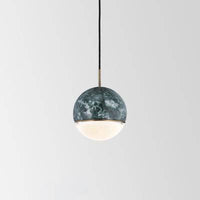 Suspension LED Marbellaron. | Marco Lucetti Vert / 11cm / Froide