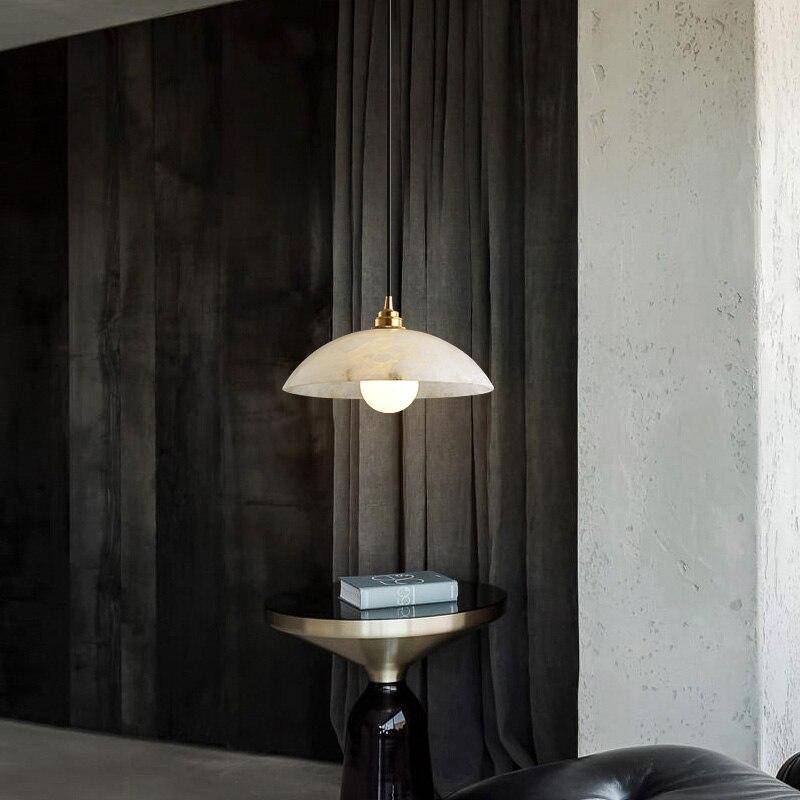 Suspension LED Marbre Blanc | Marco Lucetti