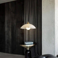 Suspension LED Marbre Blanc | Marco Lucetti