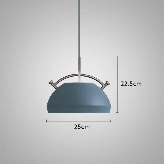 Suspension LED Marmite Design | Marco Lucetti Bleu - A22