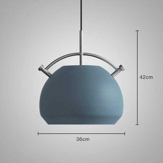 Suspension LED Marmite Design | Marco Lucetti Bleu - B2