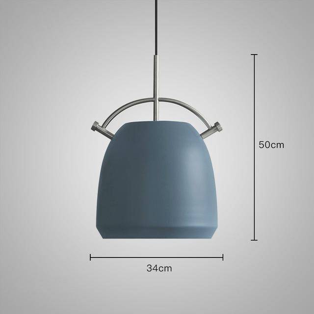 Suspension LED Marmite Design | Marco Lucetti Bleu - C2
