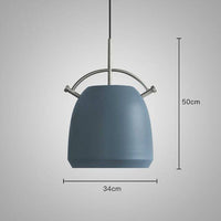 Suspension LED Marmite Design | Marco Lucetti Bleu - C2