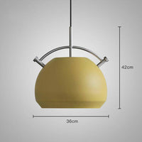 Suspension LED Marmite Design | Marco Lucetti Jaune - B4