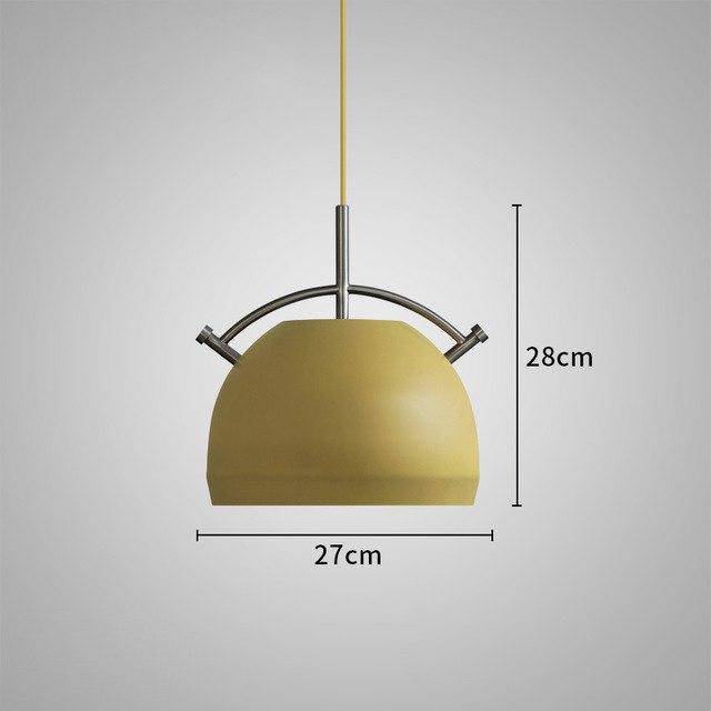 Suspension LED Marmite Design | Marco Lucetti Jaune - B44