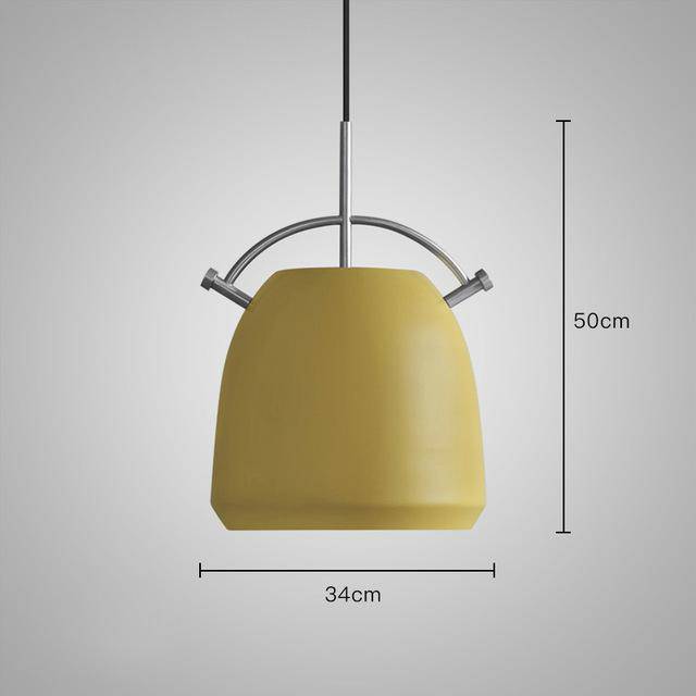 Suspension LED Marmite Design | Marco Lucetti Jaune - C4