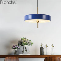 Suspension LED Métal Coloré Style Industriel | Marco Lucetti