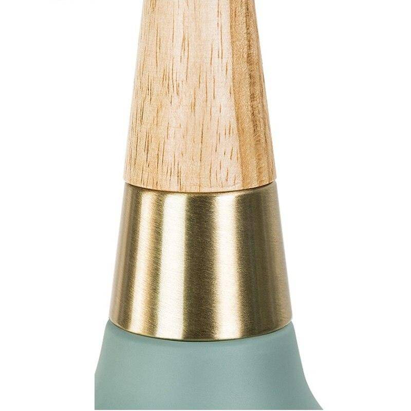 Suspension LED métal khaki doré Casa | Marco Lucetti