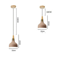 Suspension LED métal khaki doré Casa | Marco Lucetti