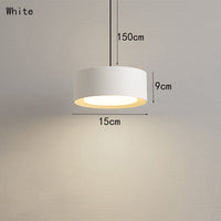 Suspension LED métallique Reese | Marco Lucetti Blanc / Chaude