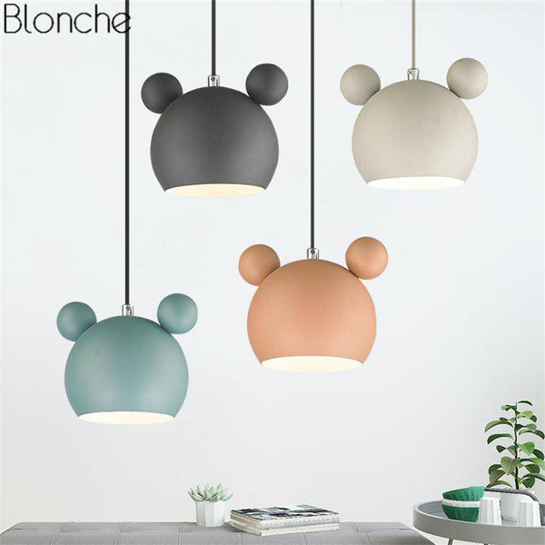 Suspension LED Mickey Mouse Colorée. | Marco Lucetti