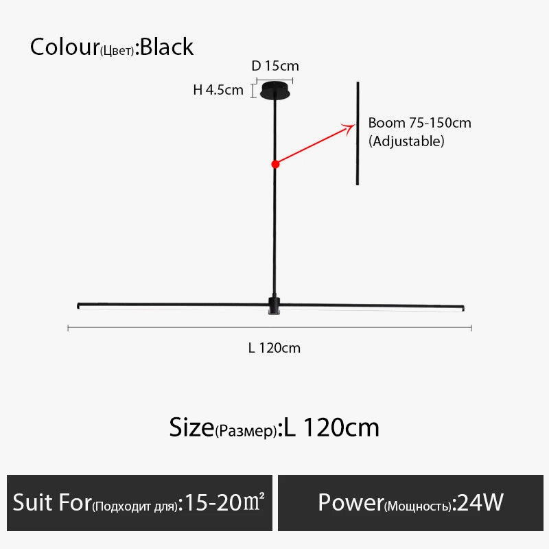 Suspension LED Nordic Tree Design
