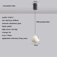 Suspension LED Modern Angle Adjustment | Marco Lucetti Extensible-blanc / Lumière chaude (3000K)