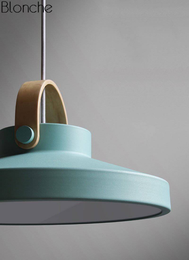 Suspension LED Moderna Wood & Metal | Marco Lucetti