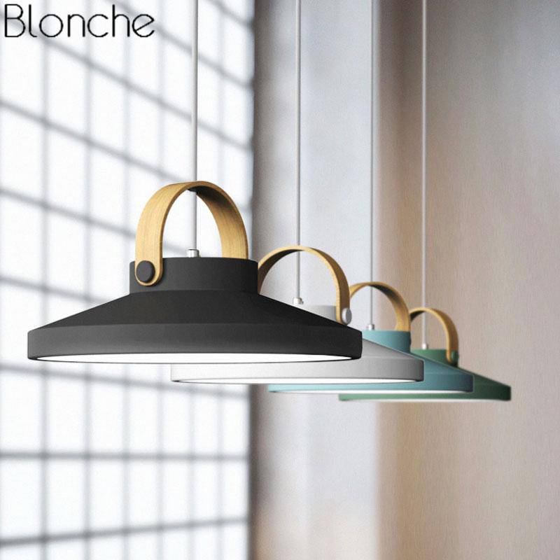 Suspension LED Moderna Wood & Metal | Marco Lucetti