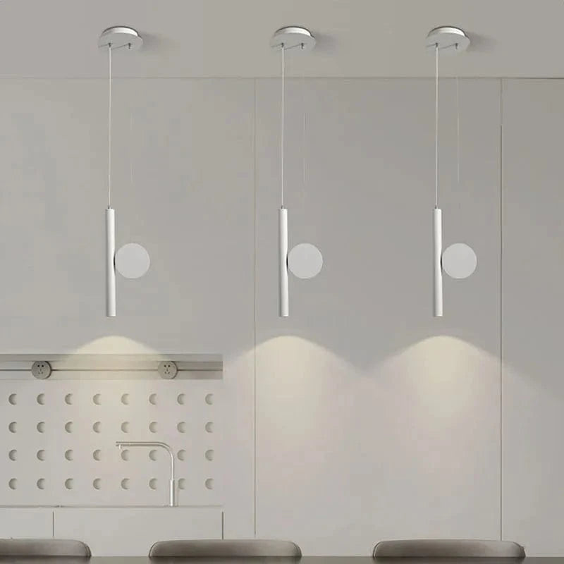 Suspension LED moderne ajustable pour chevet, salon, allée, étude : luminaire design pour la maison | Marco Lucetti