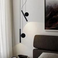 Suspension LED moderne ajustable pour chevet, salon, allée, étude : luminaire design pour la maison | Marco Lucetti