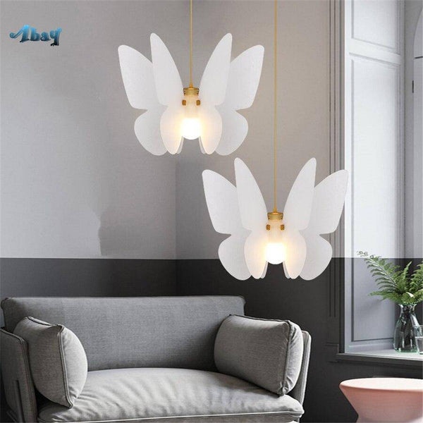Suspension LED moderne "Butterfly White" | Marco Lucetti
