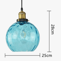 Suspension LED Moderne en Boule de Verre | Marco Lucetti