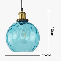 Suspension LED Moderne en Boule de Verre | Marco Lucetti