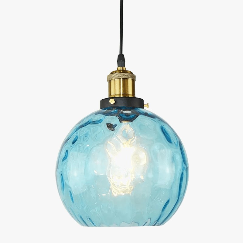 Suspension LED Moderne en Boule de Verre | Marco Lucetti