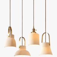 Suspension LED Moderne en Céramique Style Japonais par Iwhd | Marco Lucetti