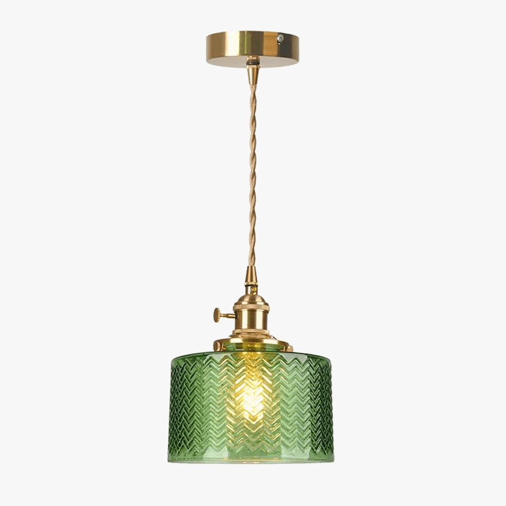 Suspension LED Moderne en Laiton et Verre pour une Décoration Élégante de Maison | Marco Lucetti