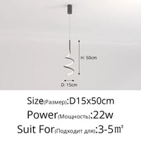 Suspension LED moderne et minimaliste | Marco Lucetti