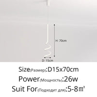 Suspension LED moderne et minimaliste | Marco Lucetti