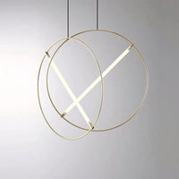Suspension LED moderne « Juncal Ring Glow » | Marco Lucetti