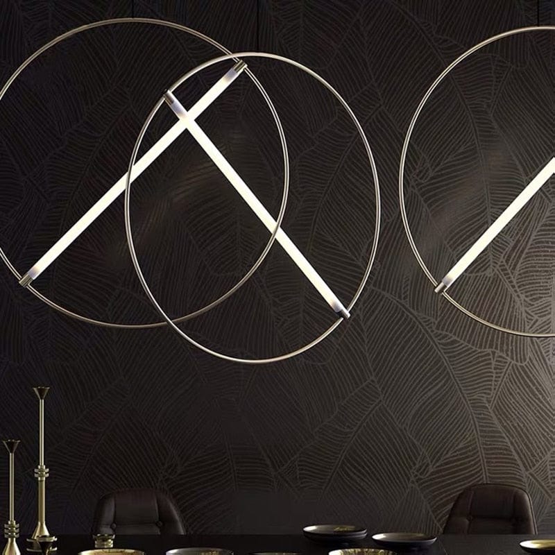 Suspension LED moderne « Juncal Ring Glow » | Marco Lucetti