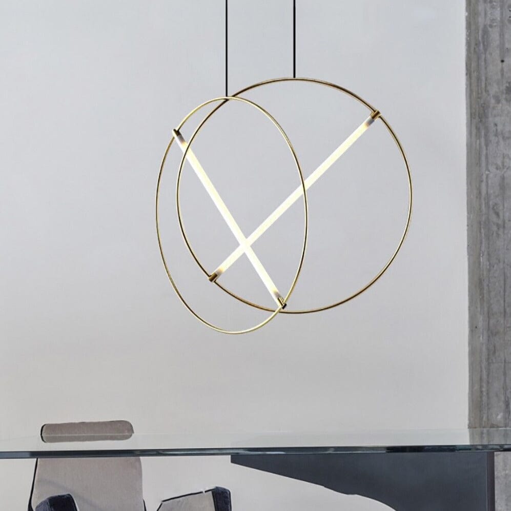 Suspension LED moderne « Juncal Ring Glow » | Marco Lucetti