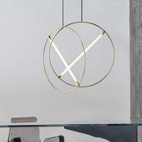 Suspension LED moderne « Juncal Ring Glow » | Marco Lucetti