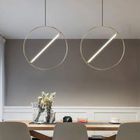 Suspension LED moderne « Juncal Ring Glow » | Marco Lucetti