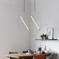 Suspension LED moderne « Juncal Ring Glow » | Marco Lucetti