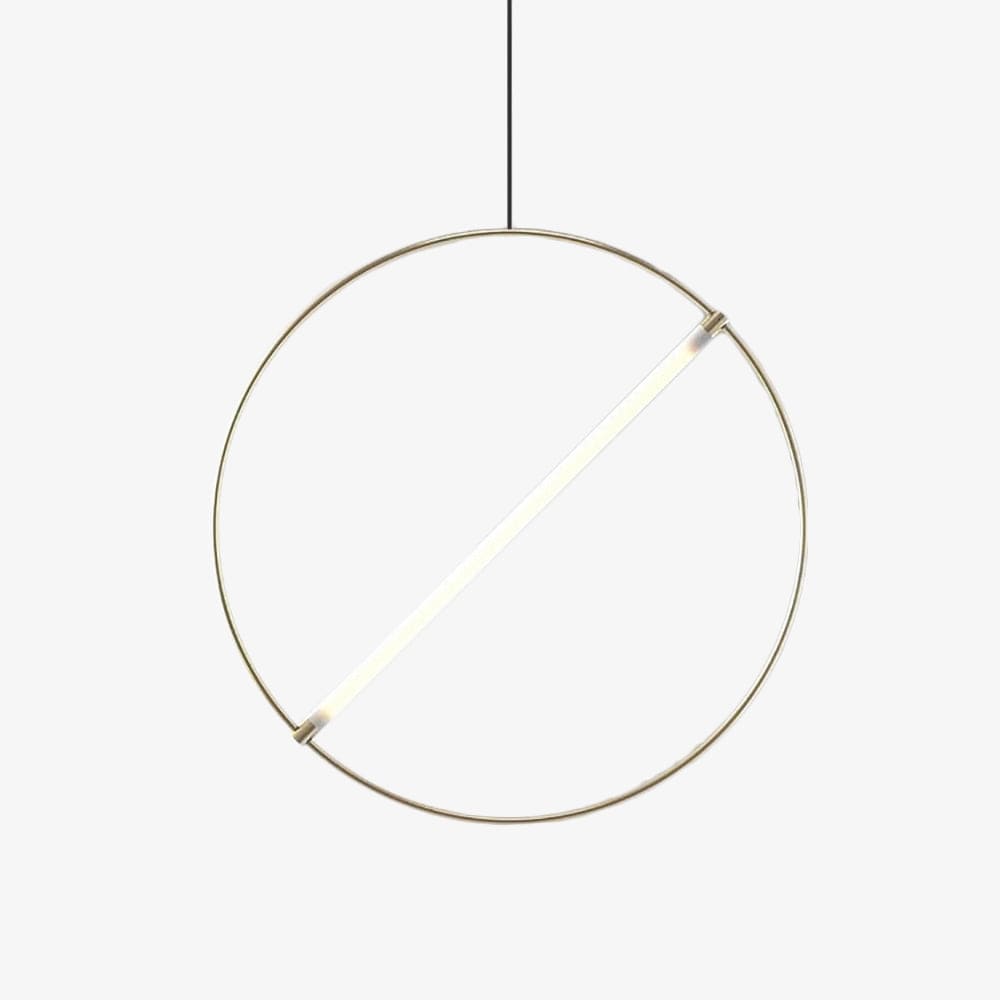 Suspension LED moderne « Juncal Ring Glow » | Marco Lucetti D35 cm / Chaude