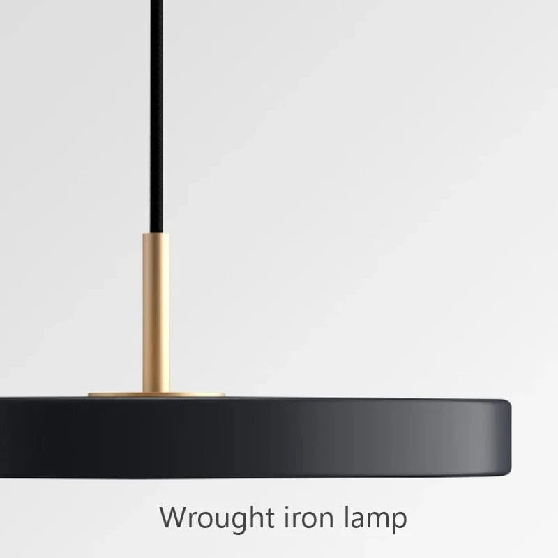 Suspension LED moderne "Lumina Disk" | Marco Lucetti