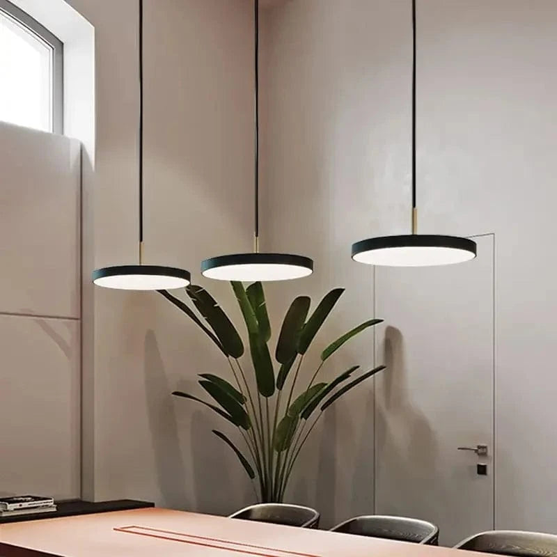 Suspension LED moderne "Lumina Disk" | Marco Lucetti