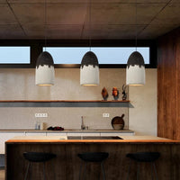Suspension LED moderne noir et blanc pour Restaurant café et chambre | Marco Lucetti