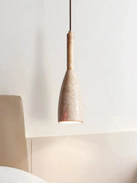 Suspension LED moderne nordique Pierre Jaune Grotte Luminaire Suspendu E27 | Marco Lucetti